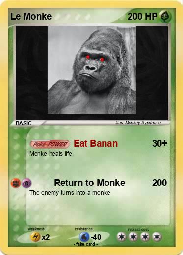 Pokemon Le Monke