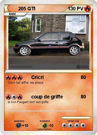 Pokemon 205 GTI