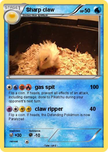Pokemon Sharp claw