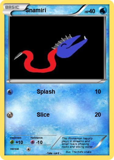 Pokemon Snamiri