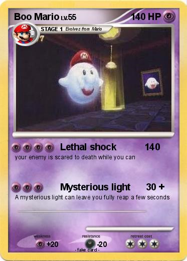 Pokemon Boo Mario