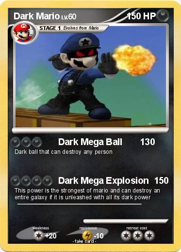 Pokemon Dark Mario