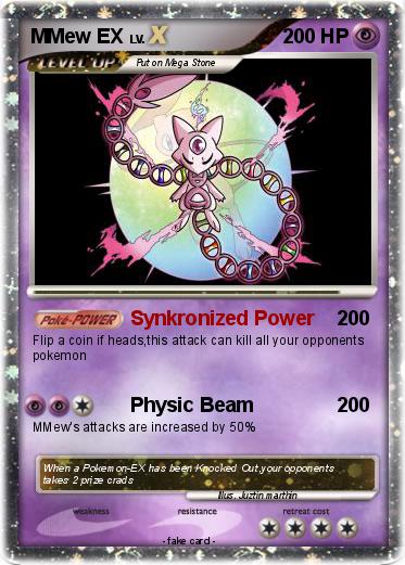 Pokemon MMew EX