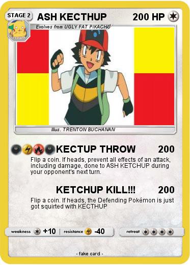 Pokemon ASH KECTHUP