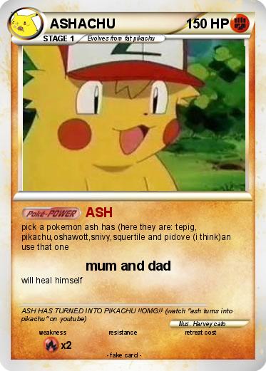 Pokemon ASHACHU