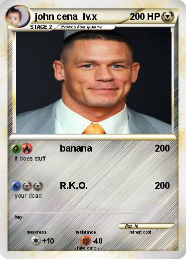 Pokemon john cena  lv.x