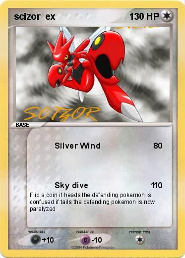 Pokemon scizor  ex             