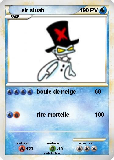 Pokemon sir slush