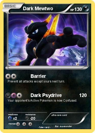 Pokemon Dark Mewtwo