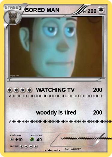 Pokemon BORED MAN
