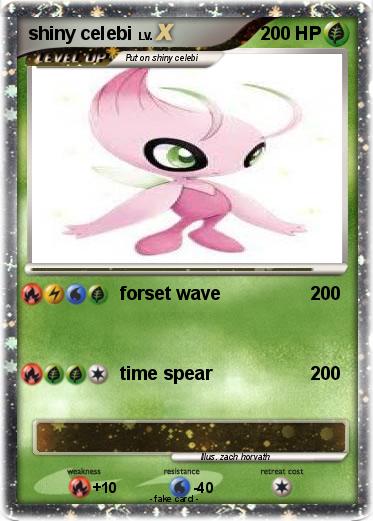 Pokemon shiny celebi