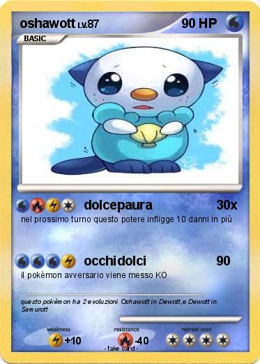 Pokemon oshawott