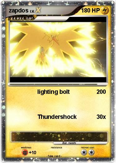 Pokemon zapdos