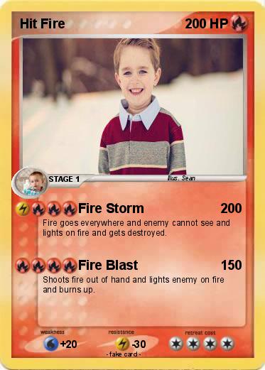 Pokemon Hit Fire