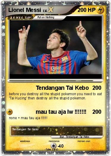 Pokemon Lionel Messi