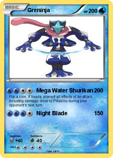 Pokemon Greninja
