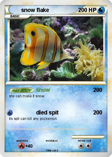 Pokemon snow flake