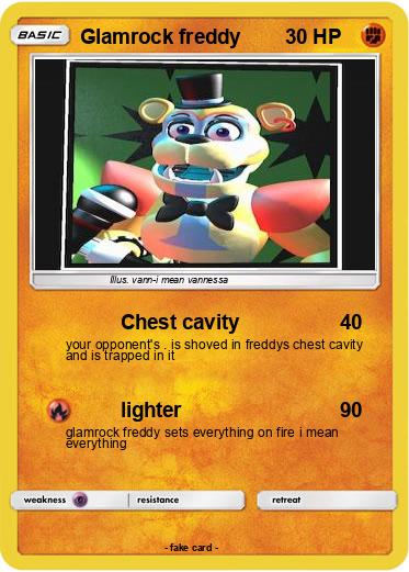 Pokemon Glamrock freddy