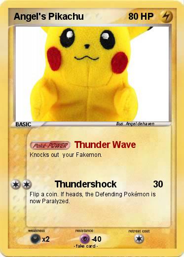 Pokemon Angel's Pikachu