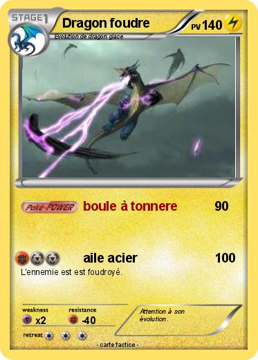 Pokemon Dragon foudre