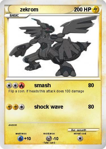 Pokemon zekrom