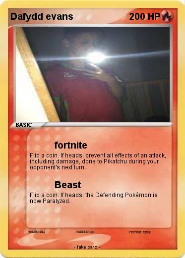 Pokemon Dafydd evans