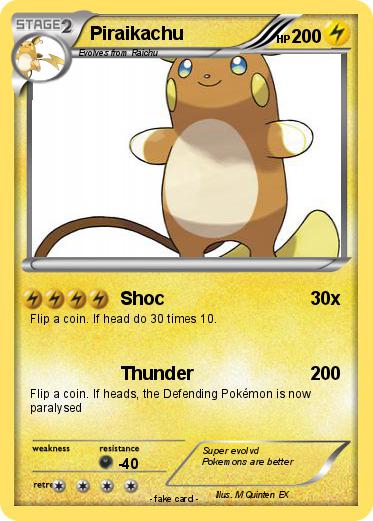 Pokemon Piraikachu