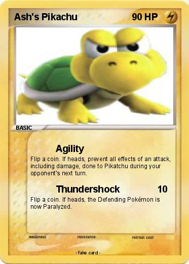 Pokemon Ash's Pikachu