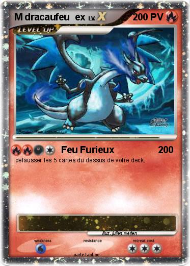Pokemon M dracaufeu  ex