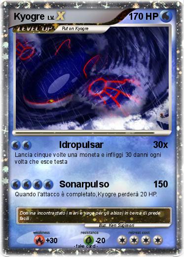 Pokemon Kyogre