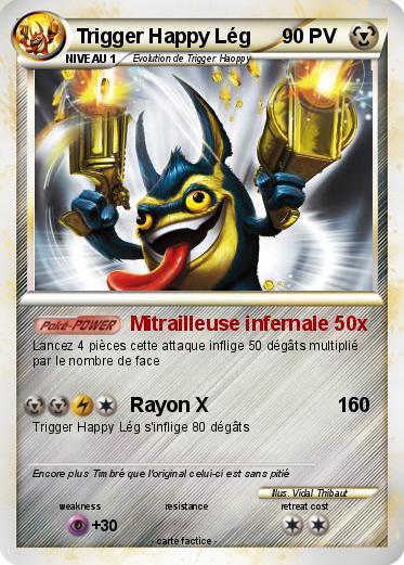Pokemon Trigger Happy Lég