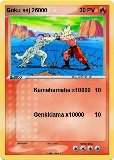 Pokemon Goku ssj 26000