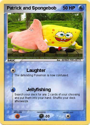 Pokemon Patrick and Spongebob