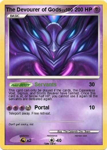 Pokemon The Devourer of Gods
