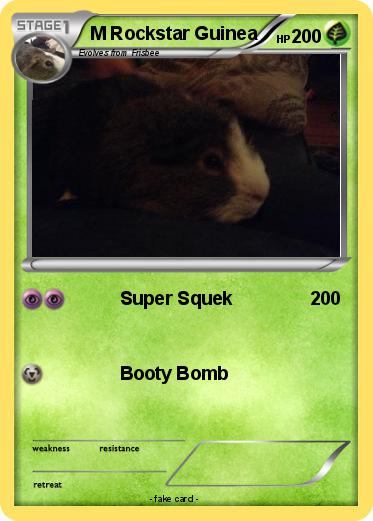 Pokemon M Rockstar Guinea
