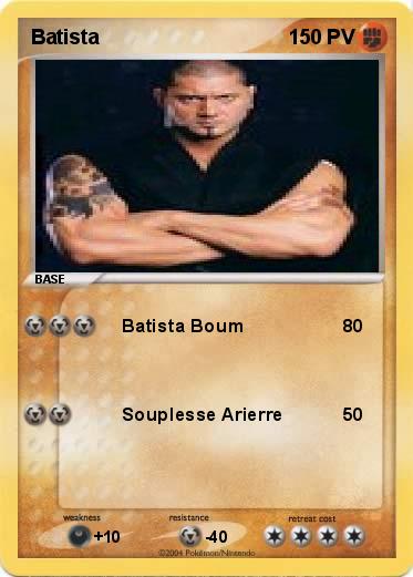 Pokemon Batista
