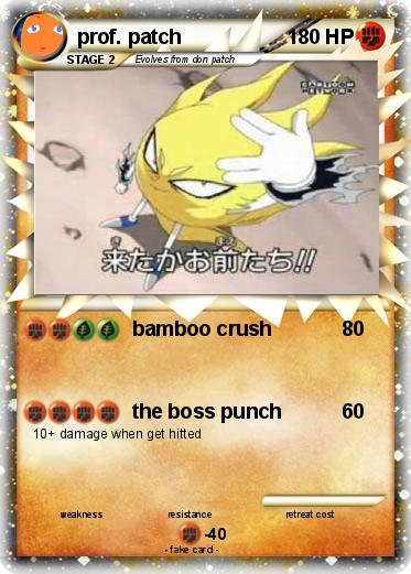 Pokemon prof. patch