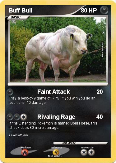 Pokemon Buff Bull