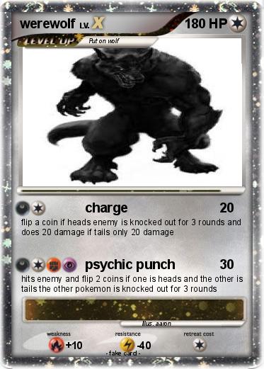 Pokemon werewolf