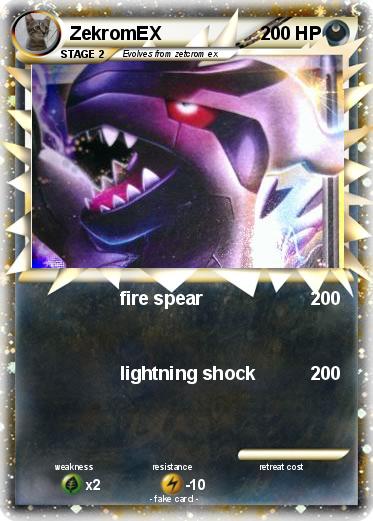 Pokemon ZekromEX