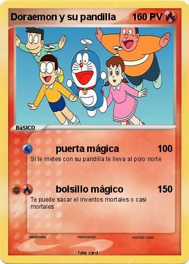 Pokemon Doraemon y su pandilla