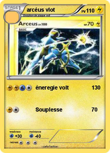 Pokemon arcéus vlot