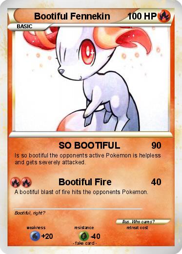 Pokemon Bootiful Fennekin