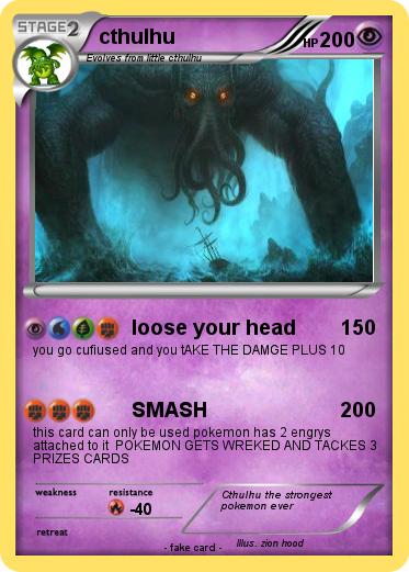 Pokemon cthulhu