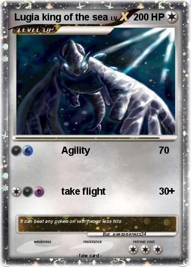 Pokemon Lugia king of the sea