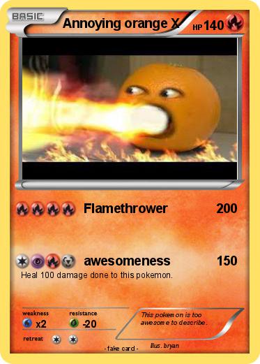 Pokemon Annoying orange X