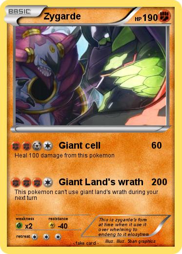 Pokemon Zygarde