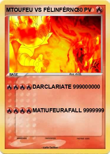 Pokemon MTOUFEU VS FÉLINFÉRNO
