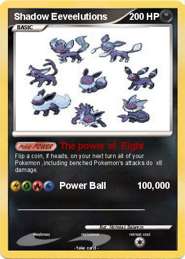 Pokemon Shadow Eeveelutions