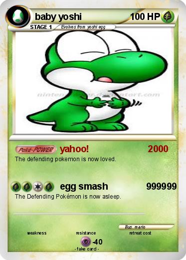 Pokemon baby yoshi